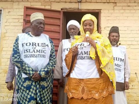 Minister of Social Welfare, Baindu Dassama launches campaign Minister of Social Welfare, Baindu Dassama launches campaign
