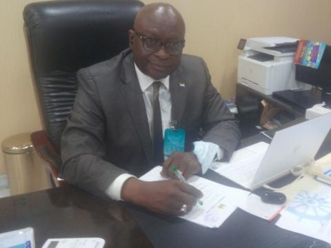 Kabineh Kallon, Minister of Transport and Aviation Kabineh Kallon, Minister of Transport and Aviation