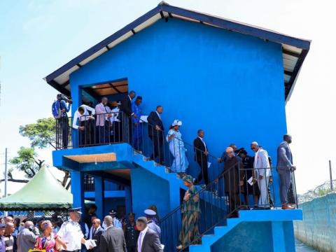 Newly inaugurated Police wives association training center Newly inaugurated Police wives association training center