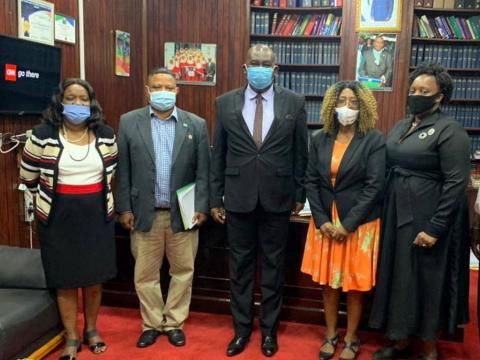 Officials of the HRCSL and the CJ Officials of the HRCSL and the CJ