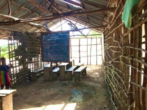Only school in Baki Island Turtle Section Only school in Baki Island Turtle Section