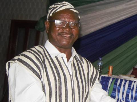 PC Mohamed Sadique Kapuwa of Nongowa chiefdom, KENEMA PC Mohamed Sadique Kapuwa of Nongowa chiefdom, KENEMA