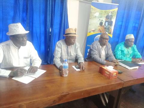 A cross section of Paramount Chiefs from the South and East A cross section of Paramount Chiefs from the South and East