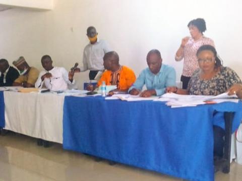 Parliamentary Oversight Committee meeting in Kenema Parliamentary Oversight Committee meeting in Kenema