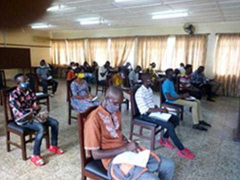 Participants at the Love One Another training for Peace Ambassadors Participants at the Love One Another training for Peace Ambassadors