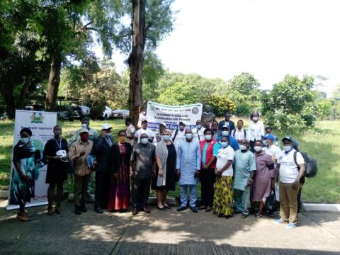 Participants pose for a group photo after the International One Health Day commemoration at Radisson Blu Participants pose for a group photo after the International One Health Day commemoration at Radisson Blu