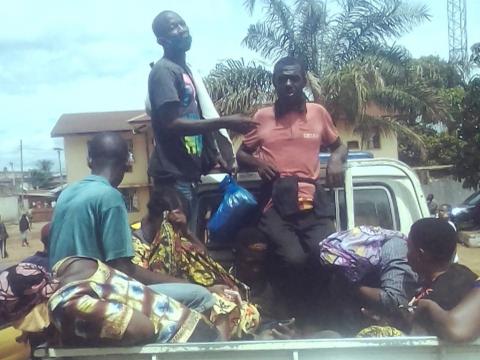 People arrested in Kenema for violating C-19 measures People arrested in Kenema for violating C-19 measures
