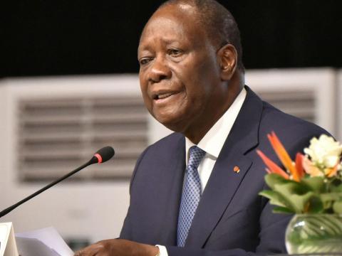 President Alpha Conde of Guinea President Alpha Conde of Guinea