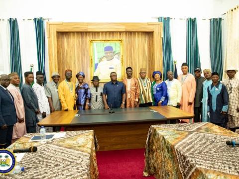 President Bio and Paramount Chiefs President Bio and Paramount Chiefs