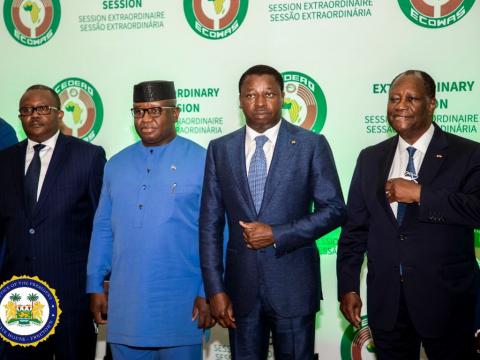 President Bio and other regional leaders President Bio and other regional leaders