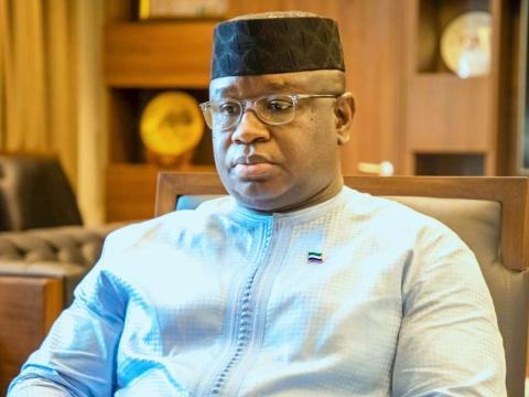 President Julius Maada Bio President Julius Maada Bio