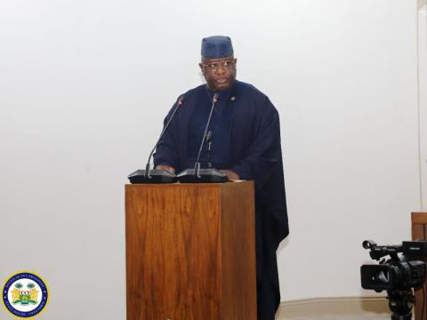 President Julius Maada Bio President Julius Maada Bio