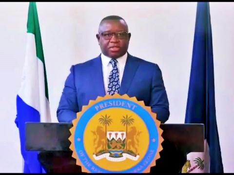 President Julius Maada Bio President Julius Maada Bio
