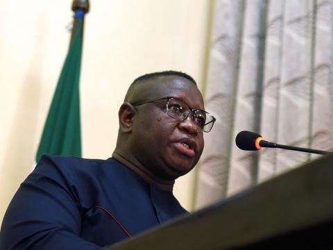 President Julius Maada Bio President Julius Maada Bio