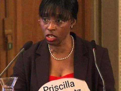 Dr Priscilla Schwartz, Minister of Justice Dr Priscilla Schwartz, Minister of Justice