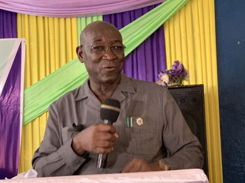 Prof Aiah Gbakima, Minister of Technical and Higher Education Prof Aiah Gbakima, Minister of Technical and Higher Education