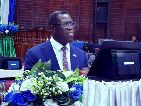 Prof David Francis, foreign minister Prof David Francis, foreign minister