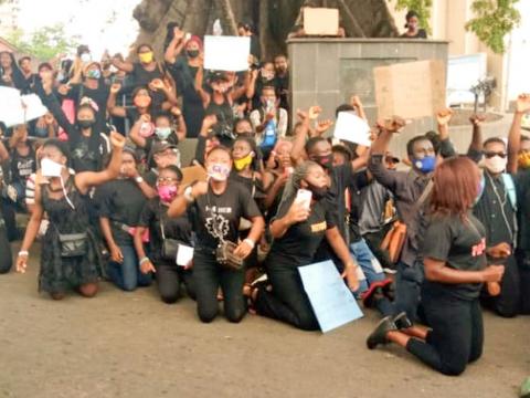 A protest march against the defilement and murder of Khadija A protest march against the defilement and murder of Khadija