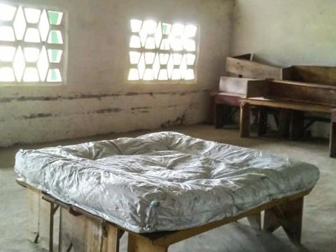 Quarantine facility in Kenema Quarantine facility in Kenema
