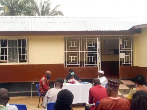Renovated Needy Community Development Clinic in Messima in Bo Renovated Needy Community Development Clinic in Messima in Bo