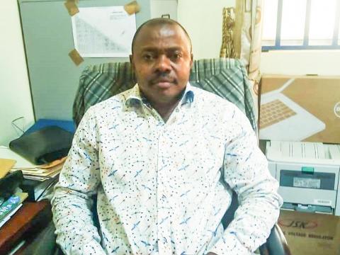 SALWACO station manager, Ibrahim Sawei SALWACO station manager, Ibrahim Sawei