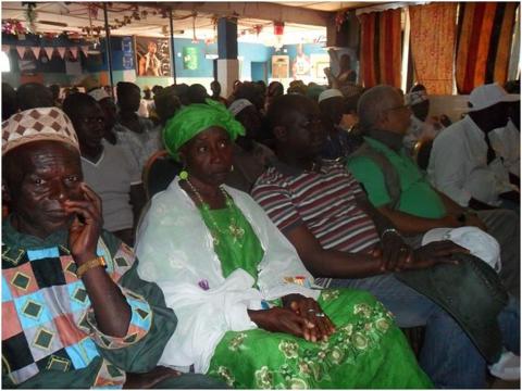 SLPP supporters during the campaign in Makeni SLPP supporters during the campaign in Makeni