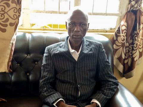 Sama Kulio Jalloh ,the late Chief's eldest son Sama Kulio Jalloh ,the late Chief's eldest son
