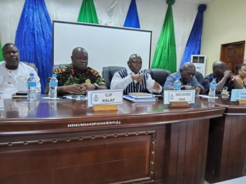 High level security sector meeting High level security sector meeting