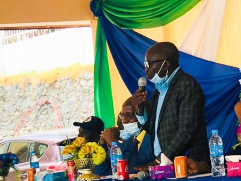 Sorie Turay Chief education secretary TSC Sorie Turay Chief education secretary TSC