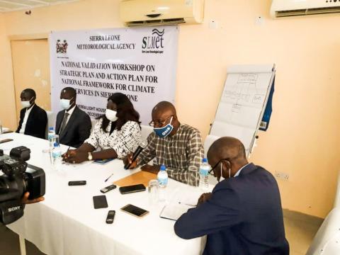 Stakeholders at the validation exercise Stakeholders at the validation exercise