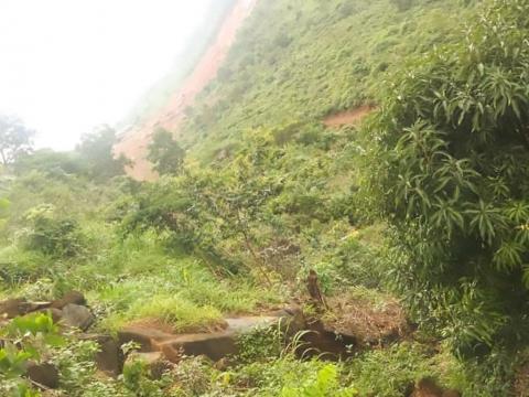 Sugar Loaf Mountain in Regent is the scene of the 2017 mudslide in SIerra Leone's capital, Freetown Sugar Loaf Mountain in Regent is the scene of the 2017 mudslide in SIerra Leone's capital, Freetown