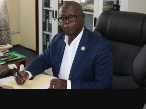 Tamba Lamina, minister of local government Tamba Lamina, minister of local government