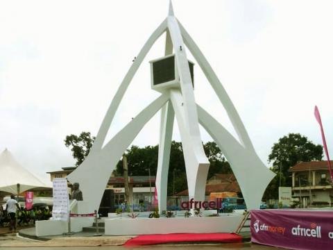 The new Kenema Clock Tower The new Kenema Clock Tower