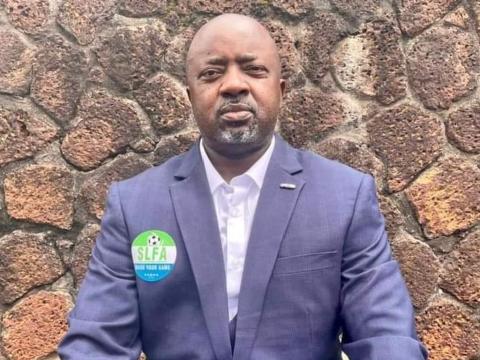 Thomas Daddy Brima, President of SLFA Thomas Daddy Brima, President of SLFA