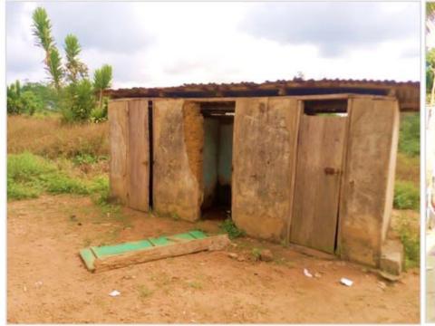Toilet at Al-Harrkan Primary School Mbanta Makeni Toilet at Al-Harrkan Primary School Mbanta Makeni