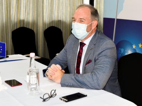 Tom Vens, Head of EU delegation to SIerra Leone Tom Vens, Head of EU delegation to SIerra Leone