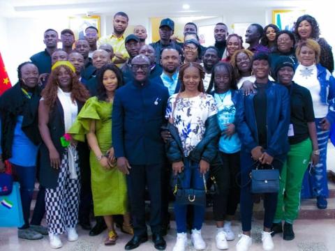 Sierra Leone trade dele to China Sierra Leone trade dele to China