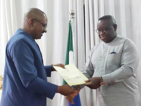 VP Juldeh and President Bio VP Juldeh and President Bio