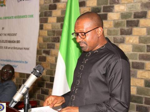 Dr Juldeh Jalloh, Vice President of Sierra Leone Dr Juldeh Jalloh, Vice President of Sierra Leone