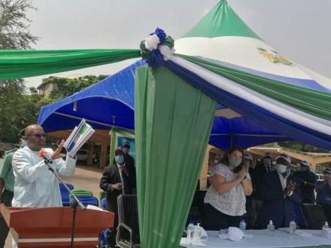Vice President of the Republic of Sierra Leone Dr. Mohamed Juldeh Jalloh Vice President of the Republic of Sierra Leone Dr. Mohamed Juldeh Jalloh
