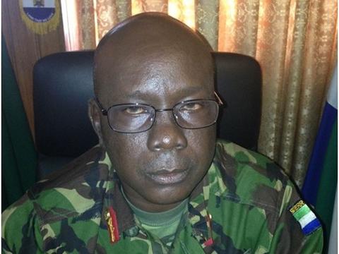 Maj Gen. Samuel Williams, head of Sierra Leone army Maj Gen. Samuel Williams, head of Sierra Leone army