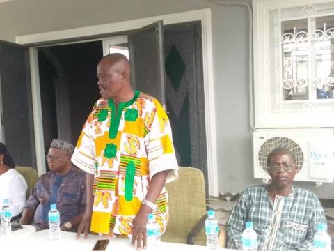 Mayor Thomas Karim Baio of Kenema city Mayor Thomas Karim Baio of Kenema city