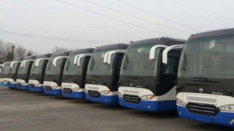 50 new school buses provided by the Sierra Leone government to pupils across the country 50 new school buses provided by the Sierra Leone government to pupils across the country