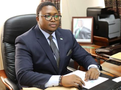Timothy Kabbah, foreign minister Timothy Kabbah, foreign minister